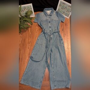 Good American Fit For Success Denim Jumpsuit